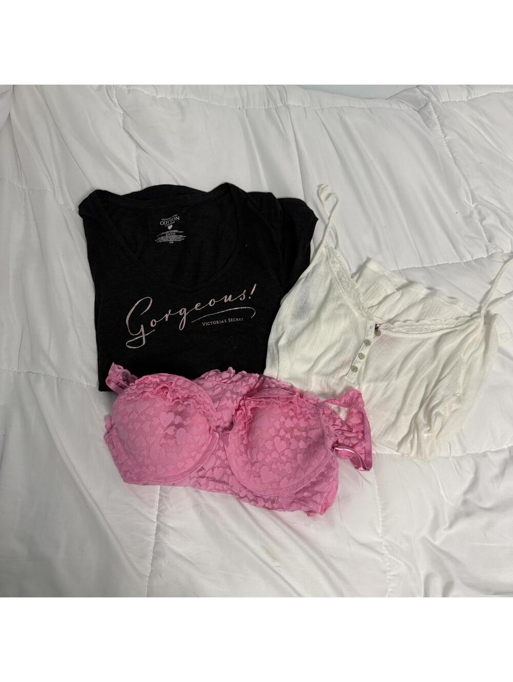 victoria's secret top bundle large